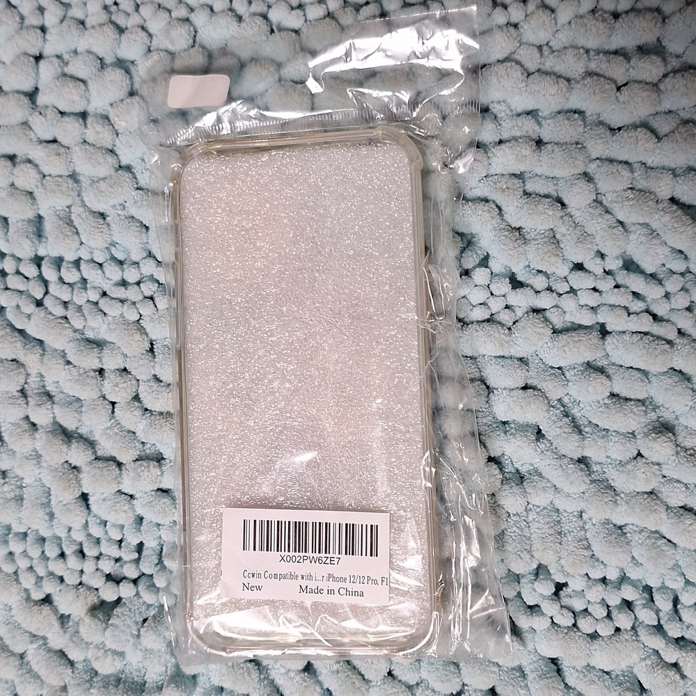 I phone 12 iPhone 12 pro Phone cover with flowers on back - Picture 2 of 4